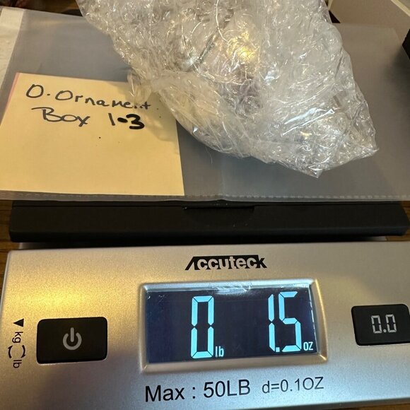 Vintage Silver Blown Glass Teardrop Christmas Ornament Wire Cage Mercury Finish - Picture 16 of 16